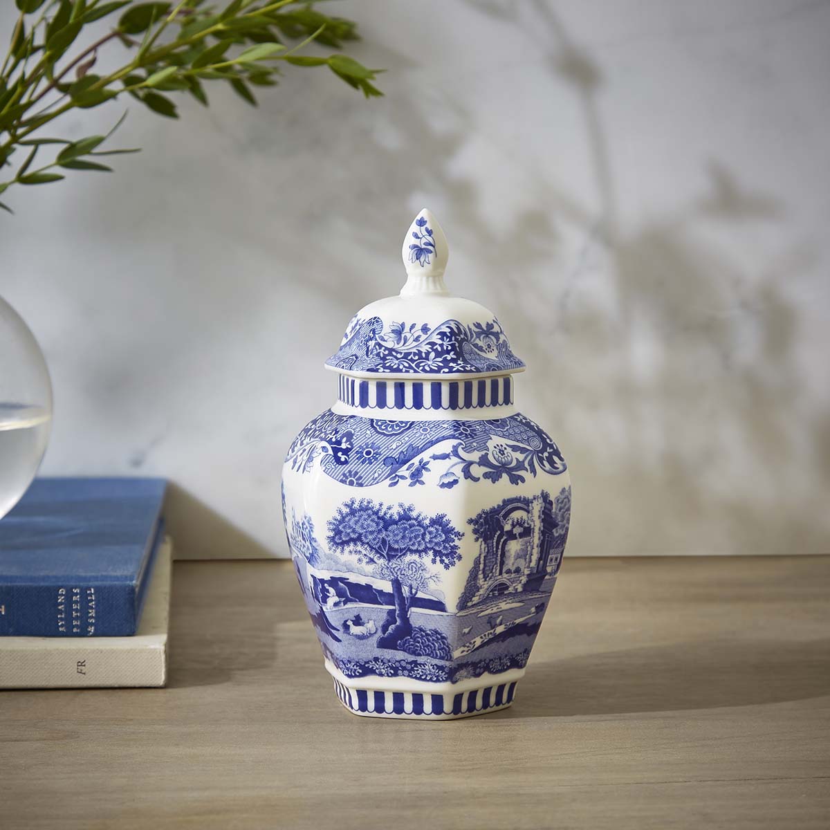 Blue Italian Mini Vase image number null